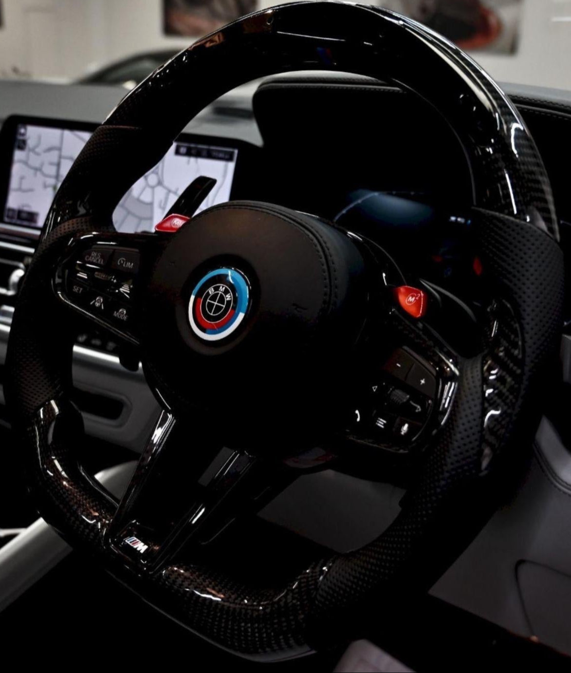 BMW - G series steering wheel - German Auto Mods