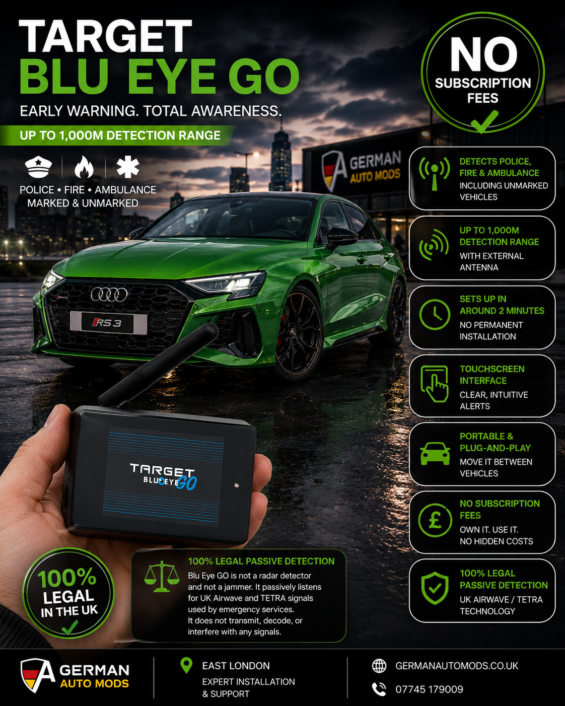 Target Blu Eye GO
