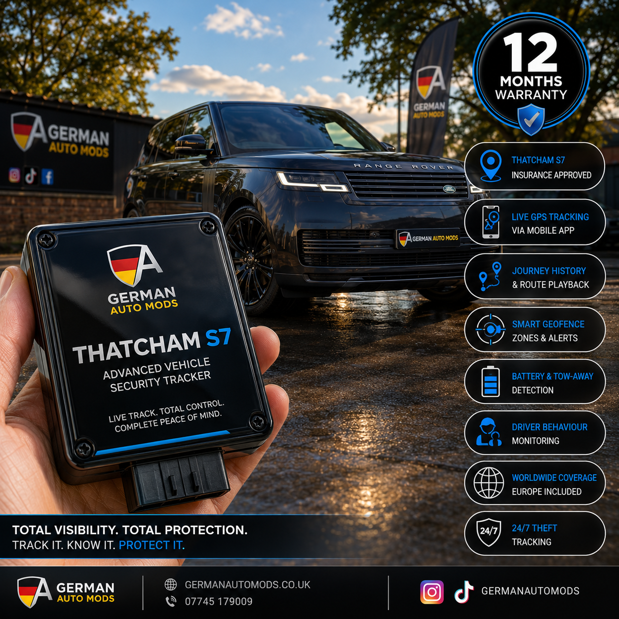 Thatcham S7 Vehicle Security Tracker