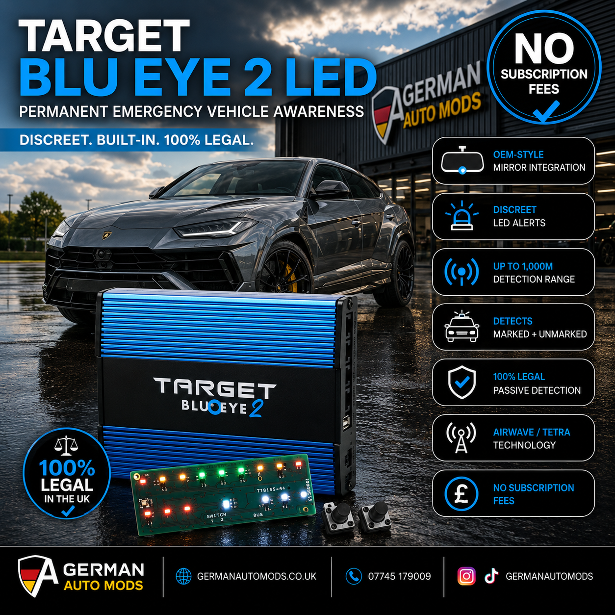 Target Blu Eye 2 LED