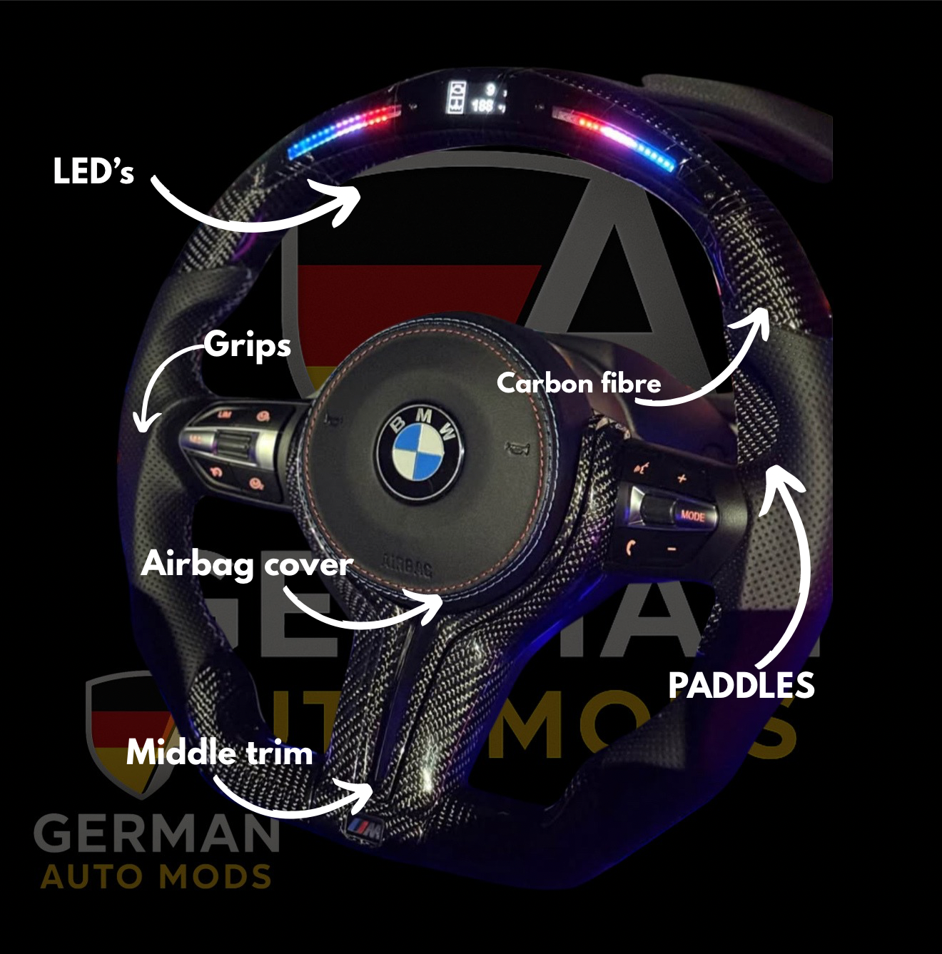 Build your own - BMW - Custom Steering wheel - German Auto Mods