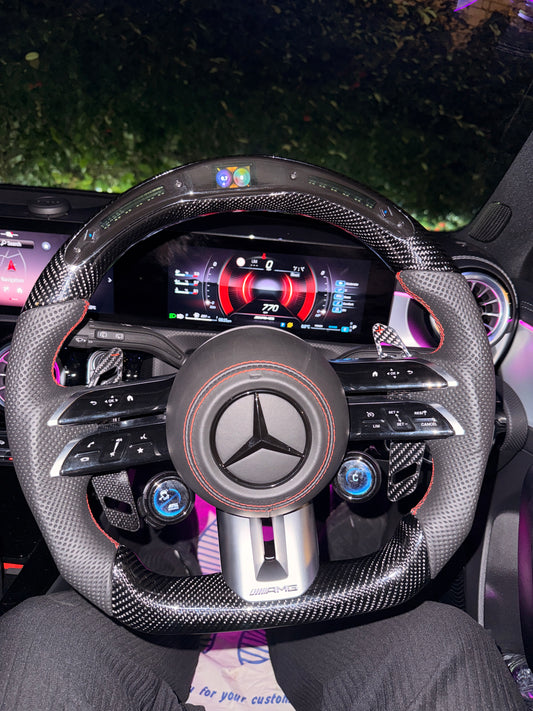 Mercedes Custom Steering wheel - German Auto Mods
