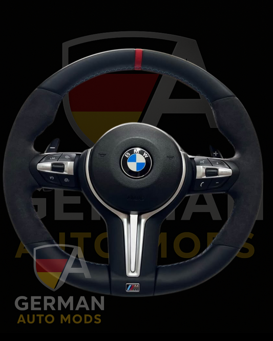 BMW - F series Alcantara + Leather steering wheel - German Auto Mods